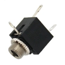 Jack 3,5mm chassis stereo bøsning